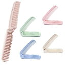 4個折りたたみコーム櫛ヘアコームヘアブラシ双頭ヘアブラシ折り畳みコーム双頭ヘアケアコーム帯電防止コームポケット携帯用軽量旅行通勤家庭用