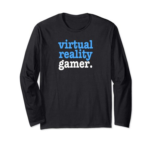バーチャルリアリティVRゲーマーVRGamer長袖Tシャツ