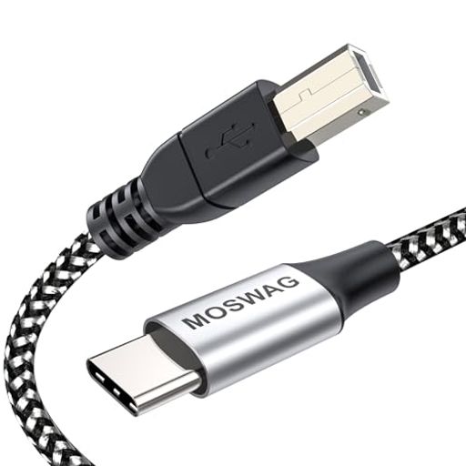 MOSWAGMIDIUSB変換ケーブル(USB-A-USB-B)USB...(2)