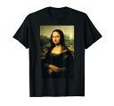 モナリザ有名なレオナルド・ダ・ヴィンチの絵画モナ・リザTシャツ