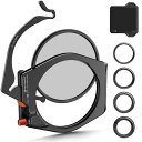 K&FConcept角型フィルターセットND1000減光フィルター+CPLフィルター+新型フィルターホルダー【メーカー直営店】