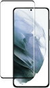 【2枚セット】FOR GALAXY S21 5G SC-51B / SCG09 強化ガラス フィルム液晶保護 フィルム 3D丸縁加工/旭硝子素材/高感度/高透過率/ 9H硬度傷/無気泡/指紋防止/飛散防止(S21 BLACK フィルム)(2)
