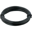 【ケース販売】TRUSCO(トラスコ)カラー針金小巻タイプ・20番手黒線径0.9mmTCWS09BKx10巻