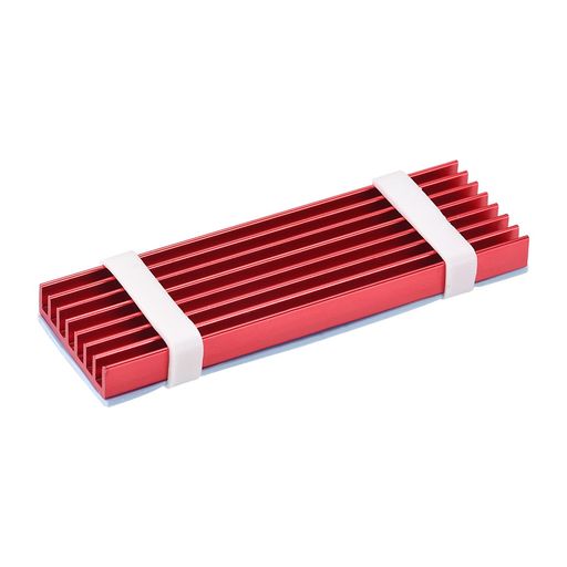 DMIOTECH 1セット 70X22X6MM アルミニウム ラジエーター 2280 ハードドライブヒートシンク用 ウェット&ドライ付き個 1セット 3個ゴム輪 レッド M.2 SSD用 DMIOTECH 1セット 70X22X6MM アルミニウム ラジエーター 2280 ハードドライブヒートシンク用 ウェット&ドライ付き個 1セット 3個ゴム輪 レッド M.2 SSD用