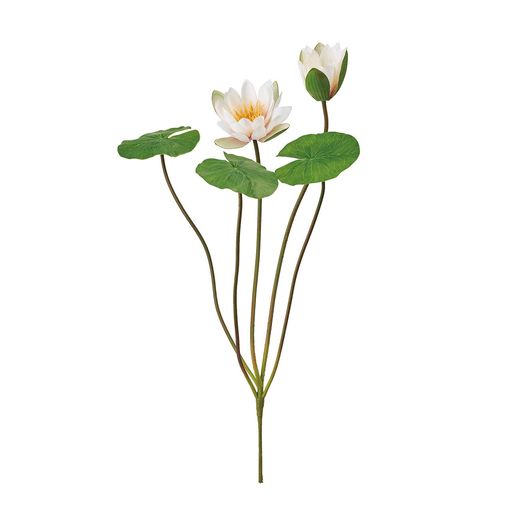 東京堂(Tokyodo)造花スイレンブッシュ#046クリームピンク花径9~12xL62xW35cm1入FM000839-046