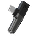 【iPhone16/15シリーズ対応】2in1タイプCイヤホン変換アダプタTopamzTypeCto3.5mmイヤホンジャック変換アダプター音楽聞きながら充電で...