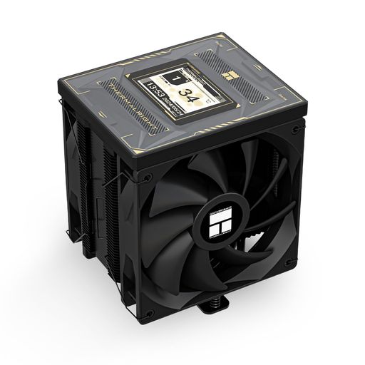 ThermalrightBurstAssassin120VisionBlackCPUAirCooler、1500RPM速度のデスクトップCPUクーラー、320x2..