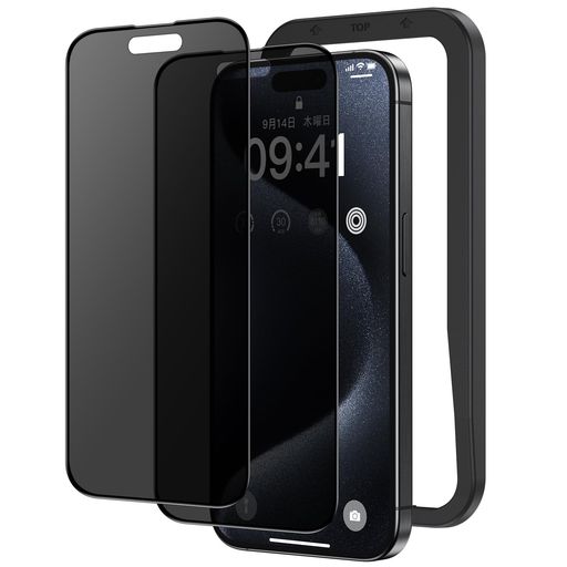 NIMASO ɻ IPHONE 15 PRO MAX  饹ե ݸ Τɻ 濫 饹 ե ...