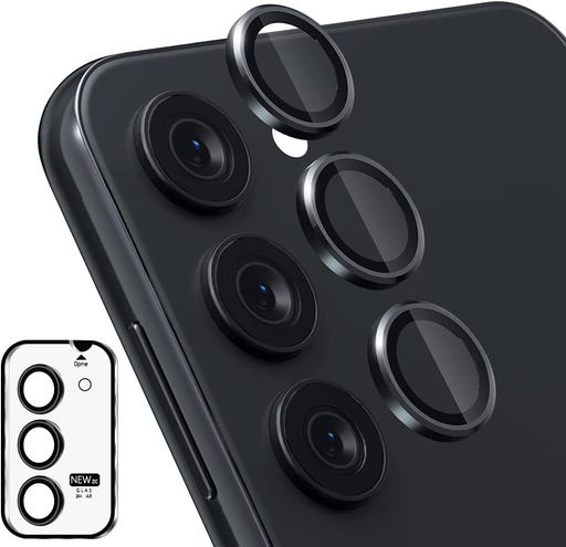 GalaxyS24カメラフィルム【9H強化ガラス+アルミリング二重保護】カメラ保護フィルムキズ防止耐衝撃極薄防滴防気泡防塵飛散防止粘着性強いケースに干涉なしGalaxyS24専用レンズカバー(ブラ… GalaxyS24カメラフィルム【9H強化ガラス+アルミリング二重保護】カメラ保護フィルムキズ防止耐衝撃極薄防滴防気泡防塵飛散防止粘着性強いケースに干涉なしGalaxyS24専用レンズカバー(ブラ…