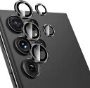 GALAXY S24 ULTRA カメラフィルム【9H強化ガラス+アルミリング 二重保護】 カメラ保護フィルム キズ防止 耐衝撃 極薄 防滴 防気泡 防塵 飛散防止 粘着性強い ケースに干涉なし GALAXY S24 ULTRA 専用 レンズカバー(2)