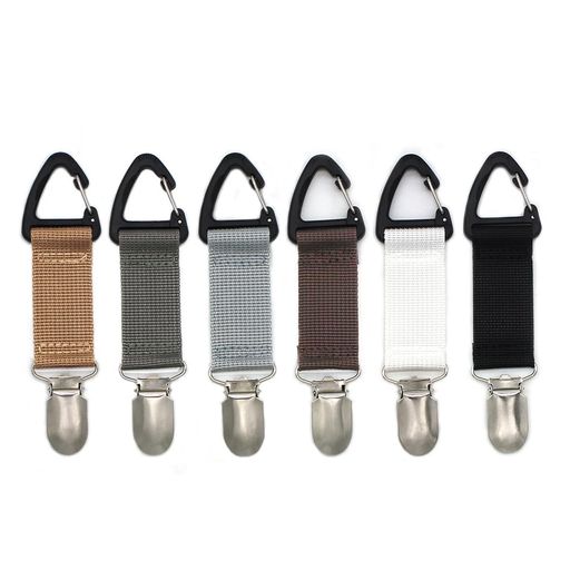 旅行用キャップクリップ旅行用バッグ用キャップクリップ伸縮性のあるハンズフリーキャップクリップハン..