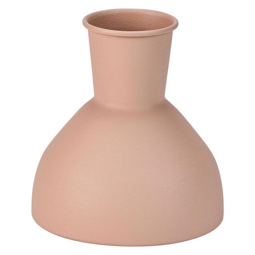 東京堂(Tokyodo)花器ベースシュクレパニエマットピンク口径Φ6.5、Φ13.5xH15cm1入GW002004-002