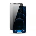 【360°のぞき見防止】IPHONE 12 PRO MAX フィルム アイフォン 12 PRO MAX のぞき見防止 ガラスフィルム 360°覗き見防止 上下左右 全面保護 気泡ゼロ 指紋防止 アイフォン 12 PRO MAX フィルム