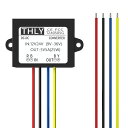 DCバックコンバーター、24V12Vから5Vへのステップダウンコンバーター(DC9-36V入力を受け入れる)8A40W新しいアップグレードされた絶縁入力/出力、カーエレクトロニクストラックソーラーシス…