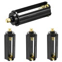 4個入電池ボックス円筒型3X1.5V単4形*3本(AAA)4.5V用電池変換アダプター単4形*3本を22650へ変換ストレージアダプターケース懐中電灯用バッテリー