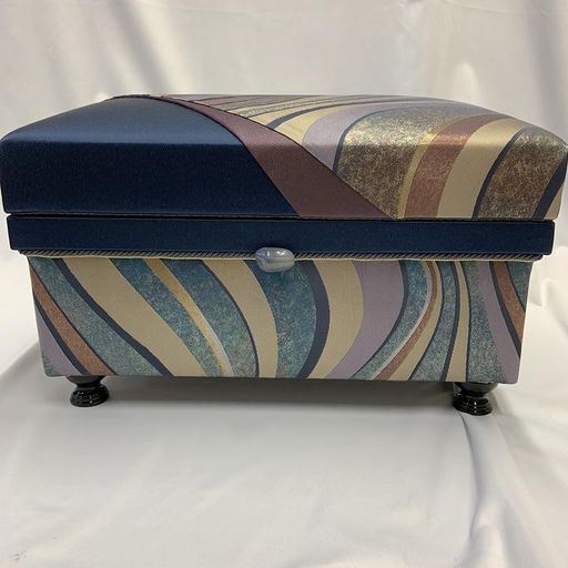 インテリア茶箱20KS西陣織「MIDNIGHT」