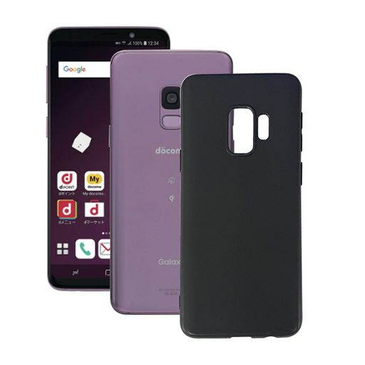 対応 GALAXY S9 SC-02K SCV38 用の ケース カバー TPU マット フィット レンズ カメラ 画面保護 傷 指紋防止 衝撃吸収 軽量 スリム 軽 薄 耐久 ワイヤレス充電対応
