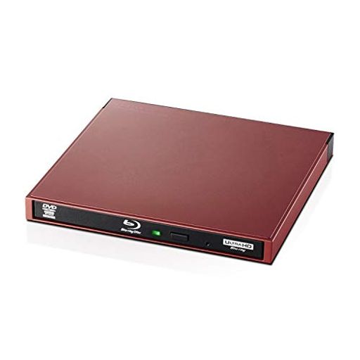 ロジテック外付けブルーレイドライブUSB3.2Gen1(USB3.0)UHDBD対応書込ソフトCyberLinkPower2Go付レッドLBD-PWA6U3LRD ロジテック外付けブルーレイドライブUSB3.2Gen1(USB3.0)UHDBD対応書込ソフトCyberLinkPower2Go付レッドLBD-PWA6U3LRD