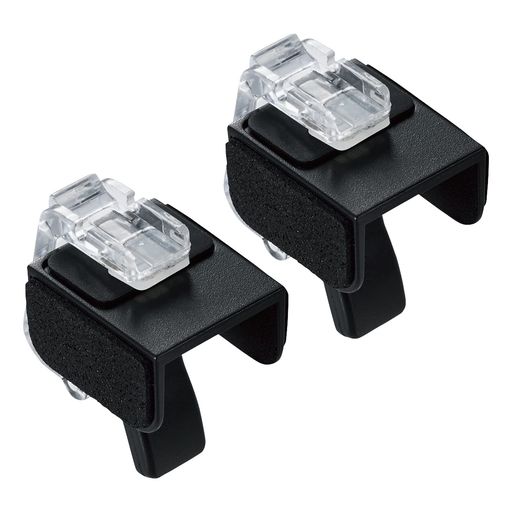 エレコムスマホ用ゲームアクセサリフィンガーレスト小指疲労対策2個入りブラックP-GMFR01BK