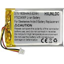 直流3.7V1600MAHFT823456P充電可能リチウムポリマー電池FORSTEELSERIESARCTIS9ワイヤレスゲーム用イヤホンとDIY3.7-5V電子製品、内蔵3線電池を交換する