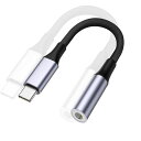 SZSLUSBC3.5mm3極4極イヤホン変換アダプタ通話/音量調節/音楽対応ハイレゾ音質24bit/96KHz対応高耐久性強化編組ナイロンケーブルPhone15シリーズ/Pad/Mac/Android/などType