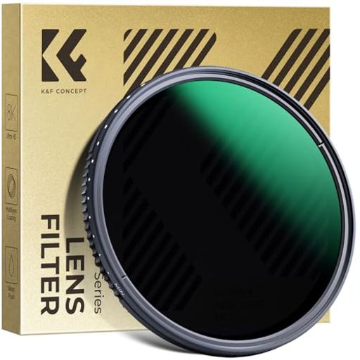可変式NDフィルター ND8-ND2000フィルター 67mm 光学ガラス 減光NDフィルター 薄型 K&F CONCEPT【メーカー直営店】