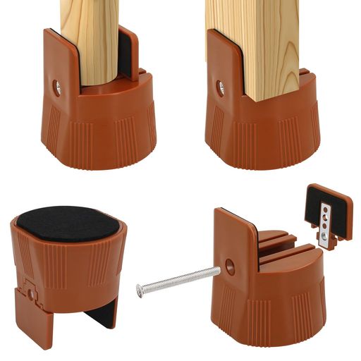 Umeleeテーブル脚継ぎ足し5.5cmかさ上げ机高さ調整テーブル5cm足対応こたつ高さ調節ソファベッドこたつ..