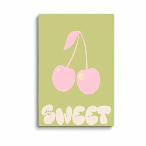 LAKELUUYAABohoGreenHeartウォールアートキャンバスアートポスター壁飾りフラワーマーケット北欧おしゃ..