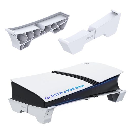 DEVASOPS5Slim横置きスタンドPS5Slim/PS5Pro対応本体横置き収納スタンド転倒防止地震対策傷付き防止放熱改善水平スタンドPS5Pro/Slim通常版とデジタル版アクセサリー(ホワイト) DEVASOPS5Slim横置きスタンドPS5Slim/PS5Pro対応本体横置き収納スタンド転倒防止地震対策傷付き防止放熱改善水平スタンドPS5Pro/Slim通常版とデジタル版アクセサリー(ホワイト)