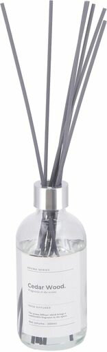 不二貿易リードディフューザーシダーウッドの香り(cedarwood)200ml芳香剤ルームフレグランス2か月目安ユラリ40454