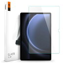 SpigenガラスフィルムGalaxyTabS9FEPlus用保護フィルム9H硬度ギャラクシーtabs9feplus対応1枚入