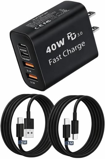 【最大100W高出力・急速充電対応】 このUSB-C充電器は、Power DeliveryおよびQuick Charge 3.0急速充電に対応し、最大100Wの高出力を実現。USB-Cポートは最大65W出力でMacBookやノートPCの充電にも対応し、USB-Aポートは5V/2A出力でスマートフォンや小型機器を安定して充電できます。 【5台同時充電・幅広い互換性】 純正5W充電器と比べて最大3倍のスピードで充電でき、iPhone各機種をより効率的に充電可能です。さらに、MacBook、Surface、USB Type-C給電対応の各種ノートパソコンにも幅広く対応。5台のデバイスを同時接続しても電力を効率よく自動分配し、待ち時間を抑えて快適に充電できます。 このUSB充電器は独自の5ポート設計を採用し、iPhone 17/16/15/14/13シリーズ、iPad Pro/Air/mini、Galaxy S25/S24/S23/S22シリーズ、Google Pixelなど各種スマートフォン・タブレットに幅広く対応しています。