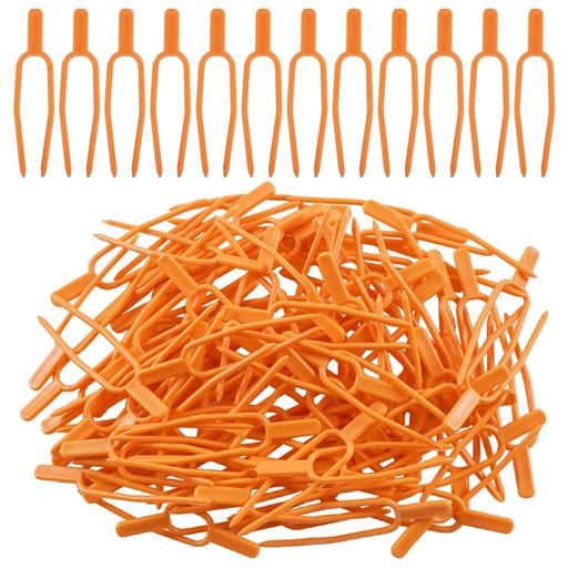 植物サポート園芸クリップ固定フォーク100Pcsイチゴフォークプラントクリップトマトクリップ誘引作業植..