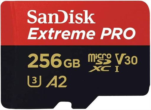 microSDXC256GBSanDiskExtremePROSDSQXCD-256G-GN6MAR:200MB/sW:140MB/sUHS...
