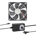 RUIYING120MMファン空冷ファン12CM小型換気扇AC100V-240V速度制御付き120MMX25MMDC冷却ファン強力冷却クーラーPCファン風量調整静音多用途排気