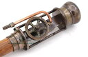 ROORKEE INSTRUMENTS (インド) ウォーキング杖スティック 蒸気エンジンモデル スチームパンクアクセサリー ウォーキングスティックコレクター 航海アンティーク仕上げ プロペラスティック(4)