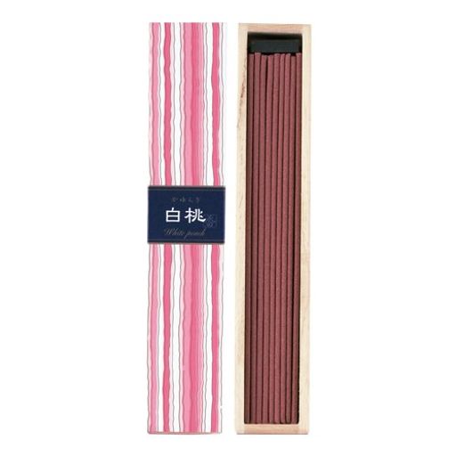 かゆらぎ スティック 白桃40本 × 10個セット かゆらぎ スティック 白桃40本 × 10個セット