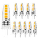 DiCUNOG4口金LED電球電球色2W20Wハロゲン電球相当調光器対応185lm2700kLEDライトAC/DC12V全方向広配光省エネ10個入