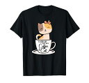 コーヒー猫Tシャツ