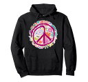 FlowerPowerPEACESign2-HappyFanFunパーカー