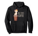 コーヒー 猫 パーカー