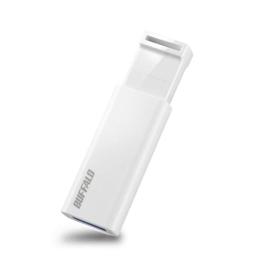 バッファロー USBメモリ 32GB ノックスライド式 USB3.2Gen1 RUF3-KS32GA-WH/N