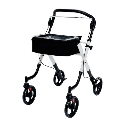 【1台3役】本製品は、1散歩時の歩行サポート、2室内ダイニングカー、そして3ショッピングカートとしてご利用いただける多機能歩行車です。歩行中の安定性をしっかりサポートしながら、室内ではトレーや物置きとして活用でき、外出時には買い物カートとしても大変便利です。さらに、透明な食事用トレーと大容量の黒色布バッグを備えておりますので、買い物や食事のシーンでも実用的にお使いいただけます。 【頑丈で耐久性】高強度アルミニウムフレームを採用しており、優れた耐久性と安定性を備えております。主フレームには上品な白色焼付塗装を施し、前後輪のパイプ部分には高級感のある陽極処理のマットブラック仕上げが施されておりますので、耐摩耗性や耐腐食性にも優れております。さらに、大容量のショッピングバスケットが搭載されており、重い荷物や大量のお買い物もしっかりと支える設計となっております。 【安全なブレーキシステム】ブレーキレバーを握るだけで、しっかりとブレーキがかかる設計になっております。さらに、歩行器を固定されたい場合は、ロック部品を使用してブレーキレバーを握ることで簡単にロックすることが可能でございます。