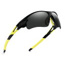 FeisedyスポーツサングラスUV400スポーツグラス釣り自転車野球ゴルフランニングドライブ登山フルセットユニセックスB1154