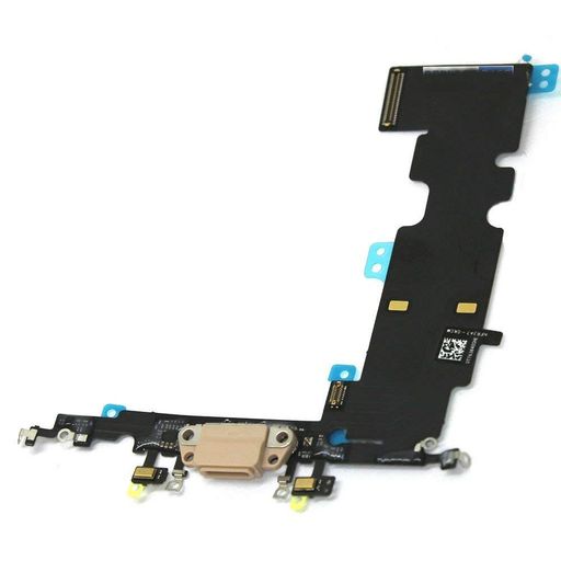 イヤホン・ライトニングドックコネクタケーブル(foriPhone8Plusゴールド)