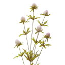 造花シルクフラワー『フロックエリンジウムスプレークリーム/パープルFD3431-132』