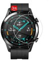 MARRFORHUAWEIWATCHGT246MMフィルム【3枚セット】9H硬度の液晶保護2.5D0.3MM超薄型アサヒガラス採用耐指紋撥油性高透過率ラウンドエ...