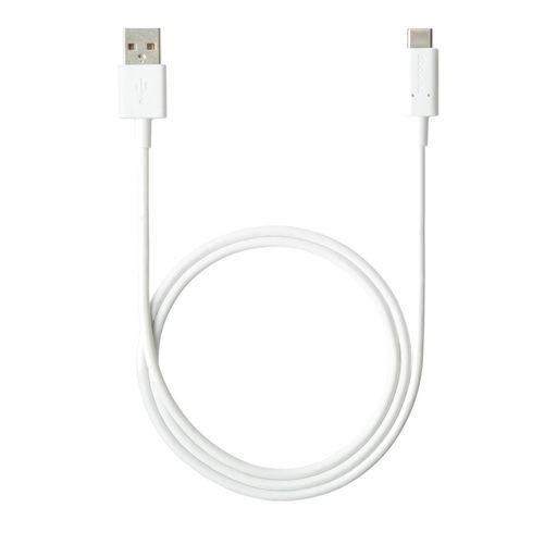docomoドコモ純正品USBケーブルAtoC02/1.0m充電&データ転送対応Type-Cケーブルホワイト(AHD59226)