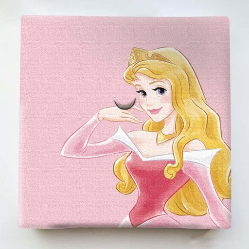 アートデリポスターパネルオーロラ姫20cmx20cmディズニープリンセス日本製軽量ファブリックIKE-DSNY-21..