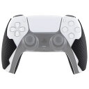 EXTREMERATE PLAYVITAL PS5コントローラーに対応する滑り止め汗吸収グリップ、PS5コントローラーに対応するプロなテクスチャード加工のソフト...